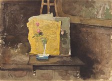 A Corner of a Studio. Creator: Henri-Joseph Harpignies.