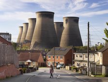 Ferrybridge C Power Station, West Yorkshire, 2018. Creator: James O Davies.