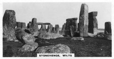 Stonehenge, Wiltshire, c1920s. Artist: Unknown