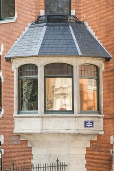 House of the Quakers, 50 Sq. Ambiorix, Brussels, Belgium, (1899), c2014-2017. Artist: Alan John Ainsworth.