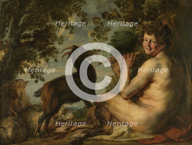 Satyr, 1630-1640. Artist: Jordaens, Jacob (1593-1678)