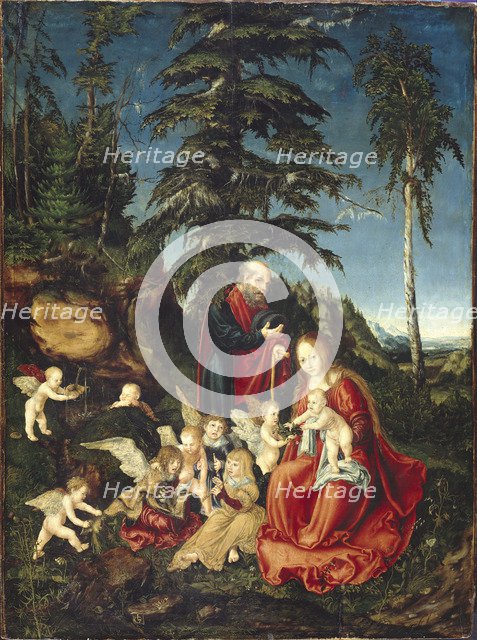 The Rest on the Flight into Egypt, 1504.