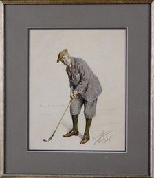 Charles Blair MacDonald, 'The American Sportsman', 1928. Artist: Richard B Adams