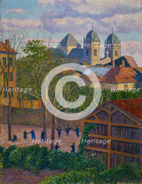 Colegio de Dax, 1909. Creator: Regoyos y Valdés, Darío de (1857-1913).