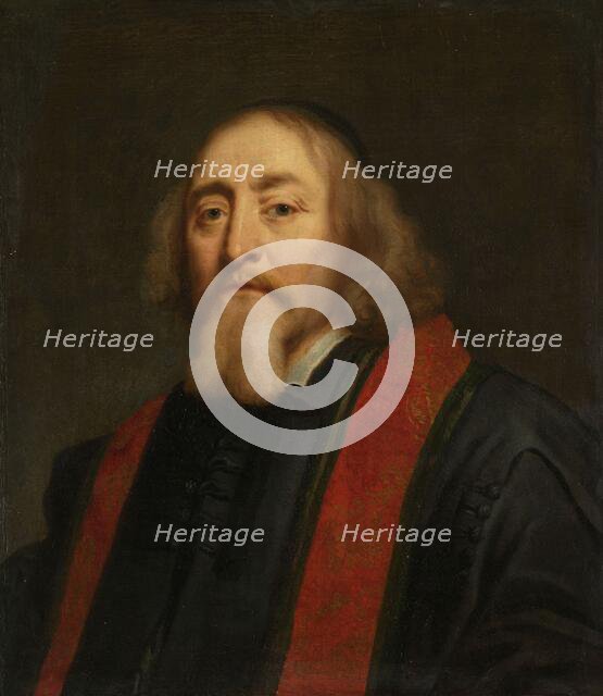 Portrait of Jan Amos Comenius, 1650-1670. Creator: Jurgen Ovens.