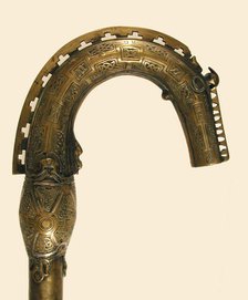 Crozier of Saint Mura, of Fahan, County Donegal, Irish, early 20th century (original dated 7th centu Creator: Unknown.