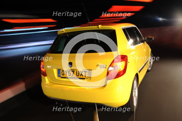 SKODA Fabia 2007. Artist: Simon Clay.