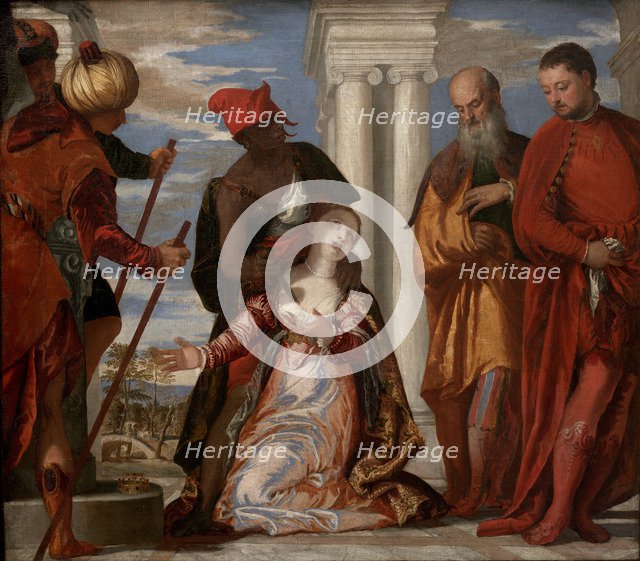 The Martyrdom of Saint Justine, 1570s. Artist: Veronese, Paolo (1528-1588)