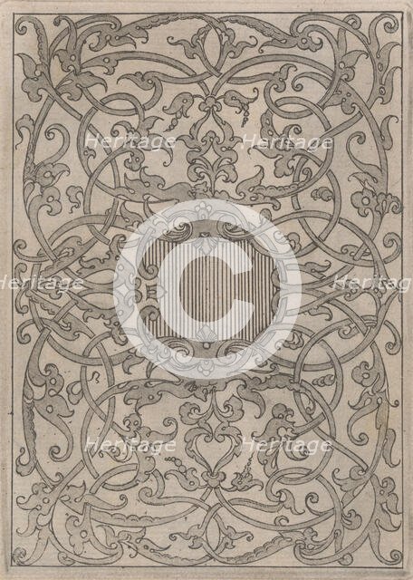Copies after the 'Livre contenant passement de moresques' (plate 6), 19th century (?). Creator: Jacques Androuet Du Cerceau.