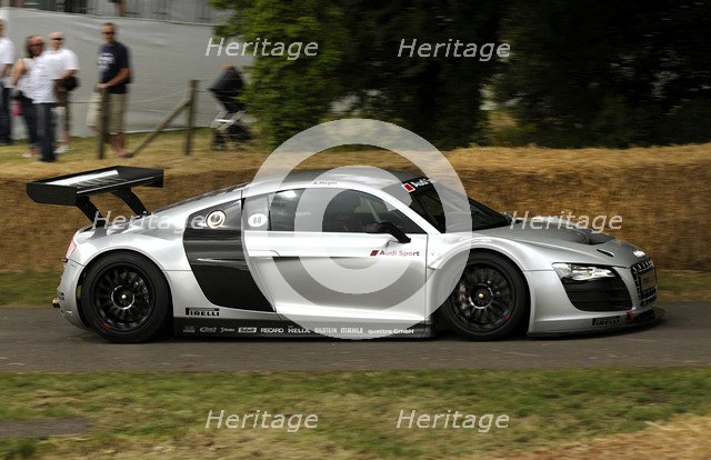 2009 Audi R8 LMS at 2009 Goodwood Festival of speed Artist: Unknown.