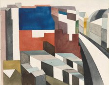 Cimetière de Montmartre, Paris, 1926. Creator: Taeuber-Arp, Sophie (1889-1943).