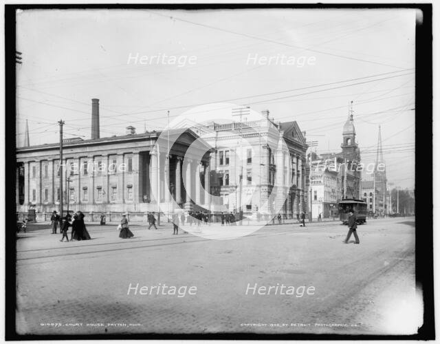 Court house, Dayton, Ohio, c1902. Creator: Unknown.