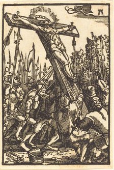 Raising of the Cross, c. 1513. Creator: Albrecht Altdorfer.