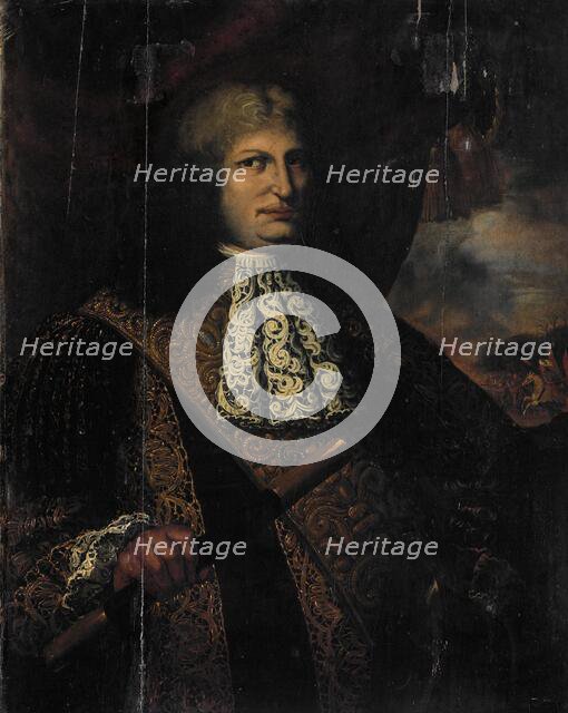 Portrait of Cornelis Speelman, Governor-General of the Dutch East Indies, 1680-1700. Creator: Martin Palin.