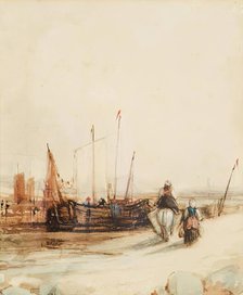 A Coast Scene, 1850-1864. Creator: William Dyce.