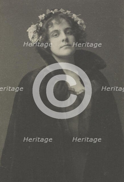 Miss Ethel Reed, (1896?). Creator: Frances Benjamin Johnston.