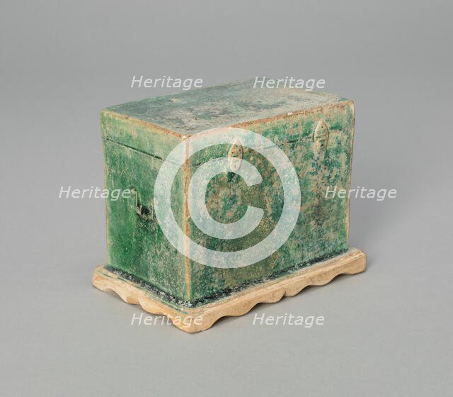 Miniature Trunk (Mingqi), Ming dynasty (1368-1644). Creator: Unknown.