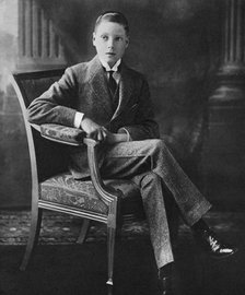 The future King Edward VIII at the age of sixteen, c1910. Artist: Unknown