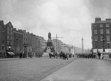 Daniel O'Connell statue, Dublin, Ireland, c1895. Creator: Robert Augustus Henry L'Estrange.