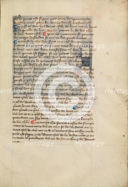 Chess Problem, late 14th century. Creator: Unknown.