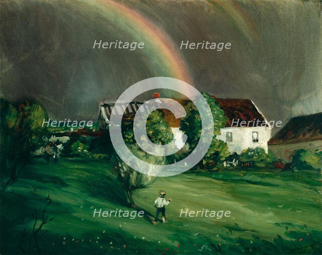 The Rainbow, Normandie, 1902. Creator: Robert Henri.