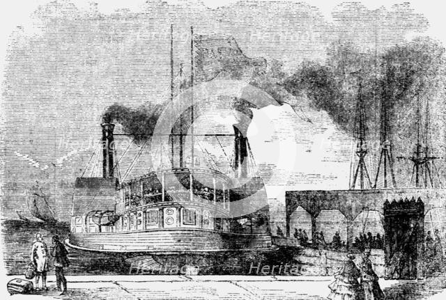 'The Bay State Steam-Boat', 1854 Creator: Unknown.