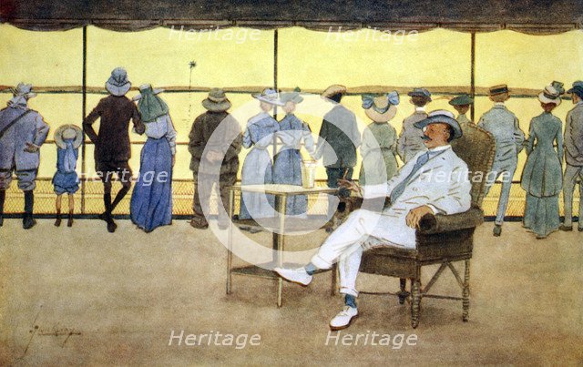 'Sun Worshippers', 1908.  Artist: Lance Thackeray