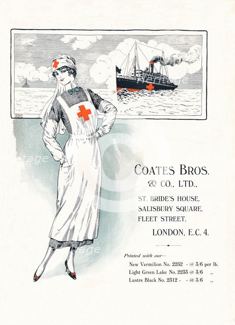 'Advert For Coates Bros. & Co. Ltd', 1917. Artist: Coates Bros & Co Ltd.