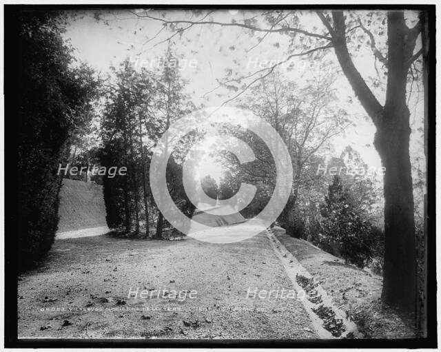 Vicksburg National Cemetery, between 1880 and 1897. Creator: William H. Jackson.