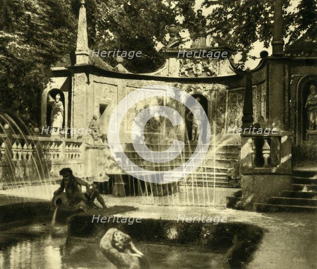 Fountains, Hellbrunn Palace, Salzburg, Austria, c1935.  Creator: Unknown.
