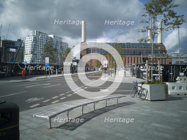 Around Battersea Power Station, London, UK, Oct 2021. Creator: Ethel Davies.