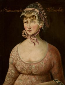Portrait of Eleonora Walewska née Budziszewska, c1790. Creator: Unknown.