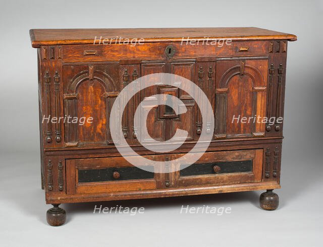 Blanket chest, 1650/1700. Creator: Unknown.