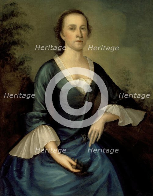 Portrait of Sarah Larrabee Edes, c1760. Creator: Joseph Badger.