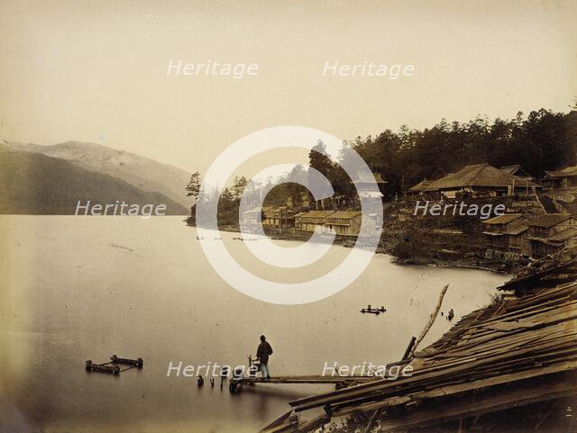 View of Chiuzenji Lake, 1865. Creator: Unknown.