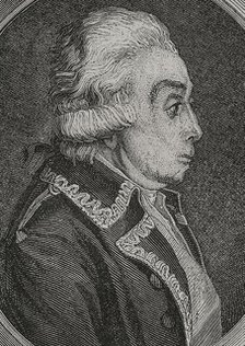 Nicolas Luckner (1722-1794), German officer who became a Marshal of France, 1876.  Creator: Pannemaker.