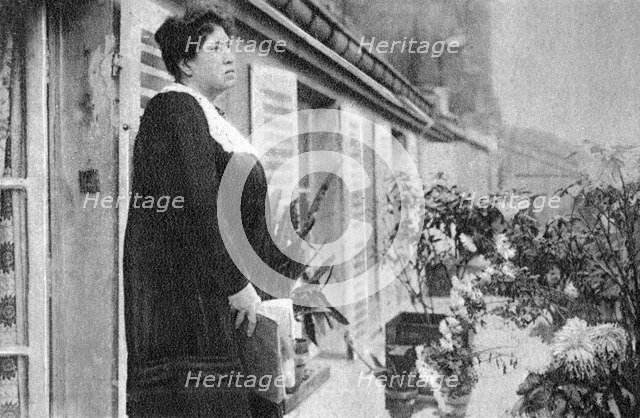 Judith Gautier, French poet and historical novelist, 1900. Artist: Unknown