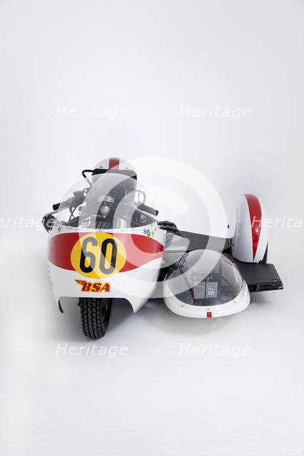 1964 Kirby BSA Sidecar outfit. Creator: Unknown.