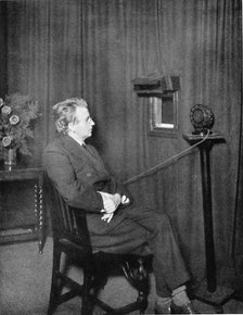 John Logie Baird (1888-1946), Scottish electrical engineer and pioneer of television, 1920s Artist: Unknown