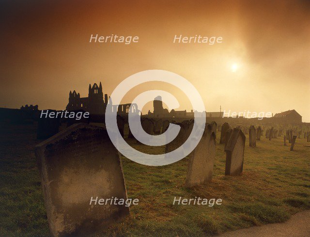 Whitby Abbey, North Yorkshire, 2010. Artist: Mike Kipling.