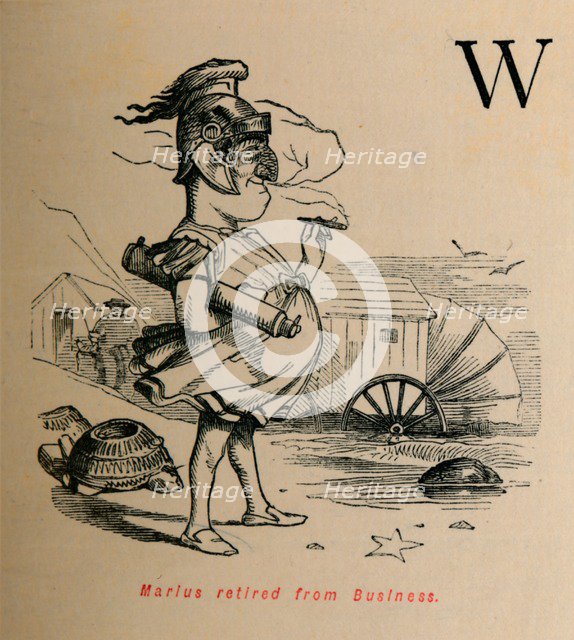 'Marius retired from Business', 1852. Artist: John Leech.