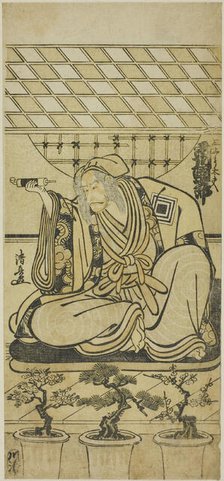 The Actor Ichikawa Danjuro V as Sansho Dayu (?), c. 1780. Creator: Torii Kiyonaga.
