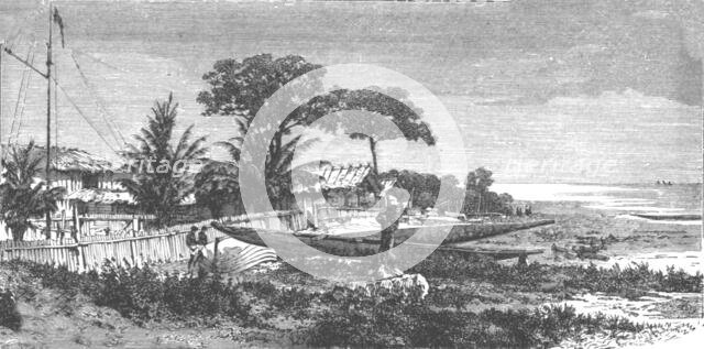 ''English trading settlement on the Gaboon; The Gaboon.', 1875. Creator: Unknown.