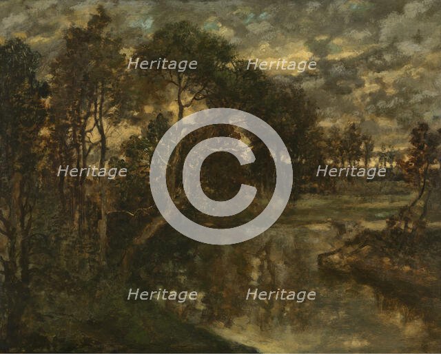 Landscape, c1850s. Creator: Joseph Lies.