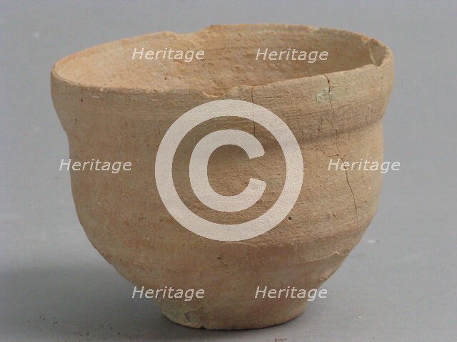 Bowl, Coptic, 4th-7th century. Creator: Unknown.