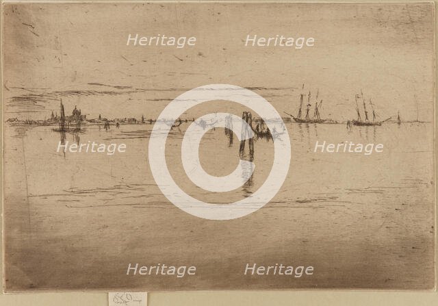 Long Lagoon, 1879-1880. Creator: James Abbott McNeill Whistler.