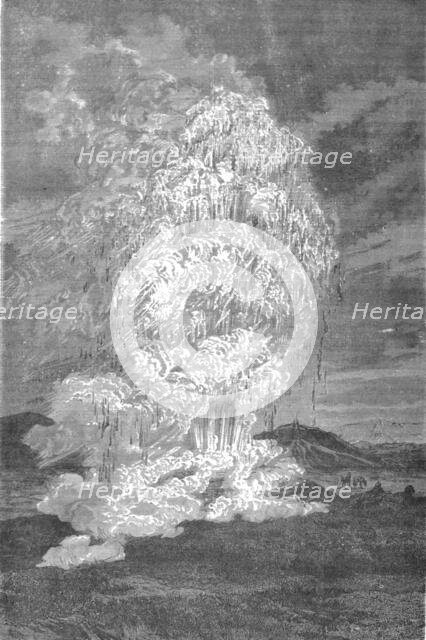'The Great Geyser; An Icelanders Notes on Iceland', 1875. Creator: Unknown.