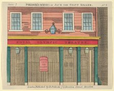 Scene 7, from Jack the Giant Killer, Scenes for a Toy Theater, 1870-90. Creator: Benjamin Pollock.