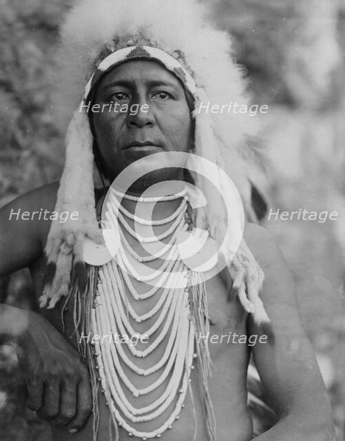 Upshaw-Apsaroke, c1905. Creator: Edward Sheriff Curtis.