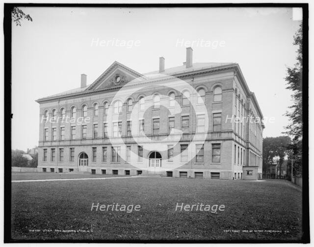 Utica Free Academy, Utica, N.Y., c1905. Creator: Unknown.